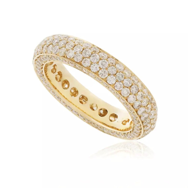 Pavè Gold Vermeil Cocktail Ring